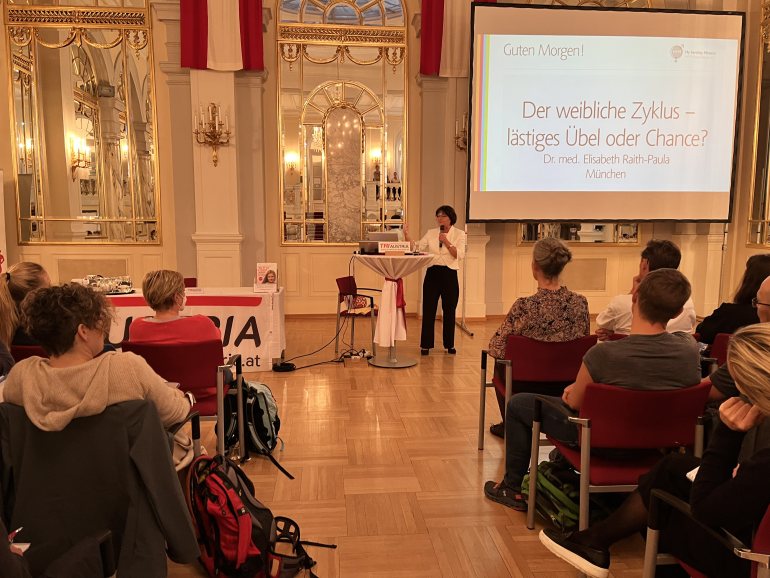 Vortrag von Dr. Elisabeth Raith-Paula beim Österreichischen Triathlonverband in Wien